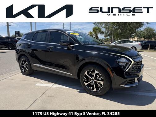 Ebony Black 2023 Kia Sportage EX