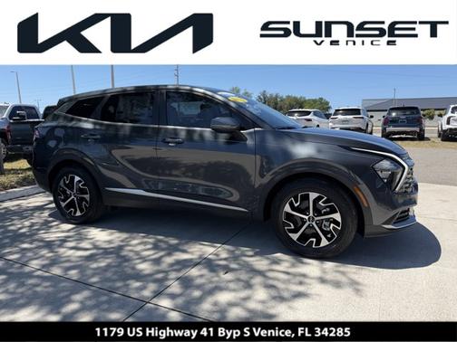 Gravity Gray 2023 Kia Sportage EX