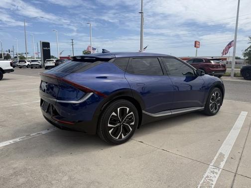 Yacht Blue 2024 Kia EV6 Wind