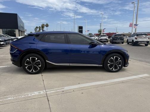 Yacht Blue 2024 Kia EV6 Wind