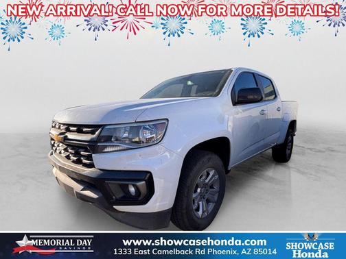 Summit White 2022 Chevrolet Colorado LT