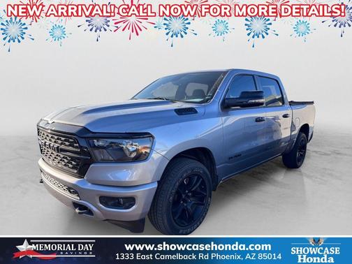 Billet Silver Metallic Clearcoat 2024 RAM 1500 Big Horn/Lone Star
