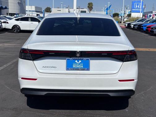 Platinum White Pearl 2026 Honda Accord LX 1.5T