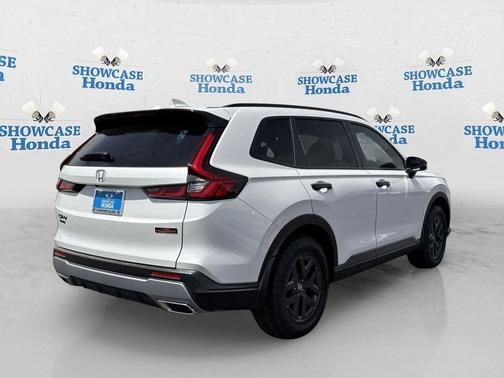 Platinum White Pearl 2026 Honda CR-V Hybrid TrailSport AWD
