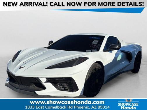 Arctic White 2022 Chevrolet Corvette Stingray w/3LT