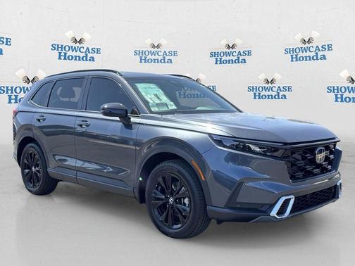 Meteorite Gray 2026 Honda CR-V Hybrid Sport Touring AWD