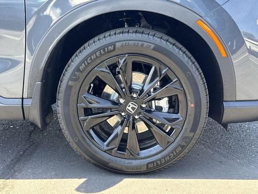 Meteorite Gray 2026 Honda CR-V Hybrid Sport Touring AWD