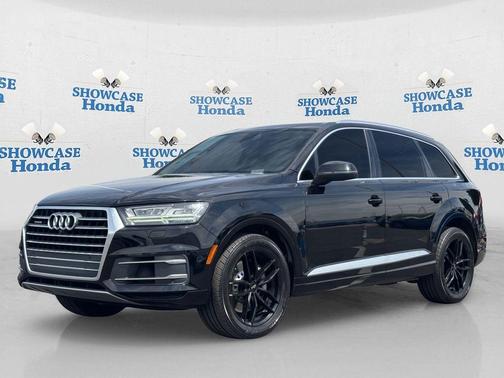 Black 2019 Audi Q7 55 Premium Plus