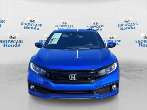 Aegean Blue 2021 Honda Civic Sport