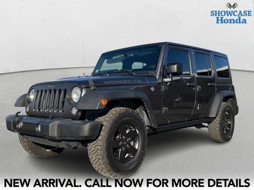 2017 Jeep Wrangler Unlimited Sport