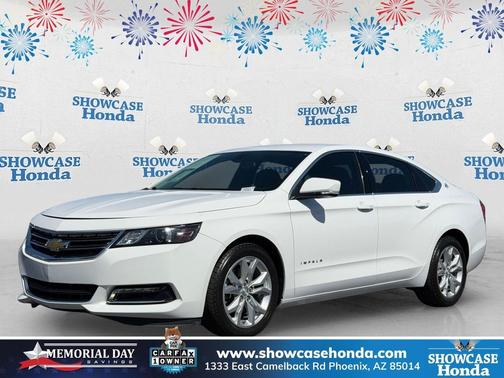 Summit White 2018 Chevrolet Impala 1LT