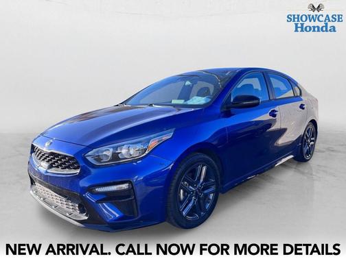Deep Sea Blue 2021 Kia Forte GT-Line