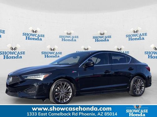Majestic Black Pearl 2020 Acura ILX Base