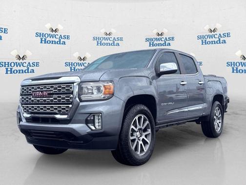Satin Steel Metallic 2021 GMC Canyon Denali