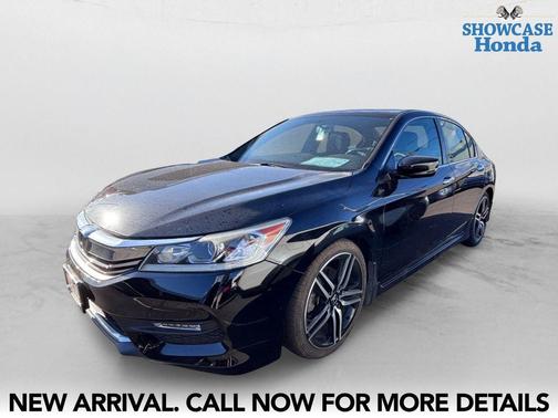 Crystal Black Pearl 2016 Honda Accord Sport