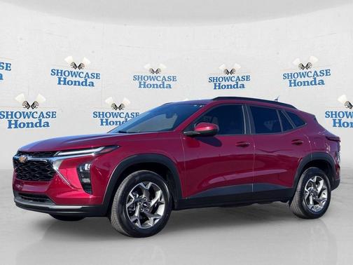 Crimson Metallic 2025 Chevrolet Trax LT