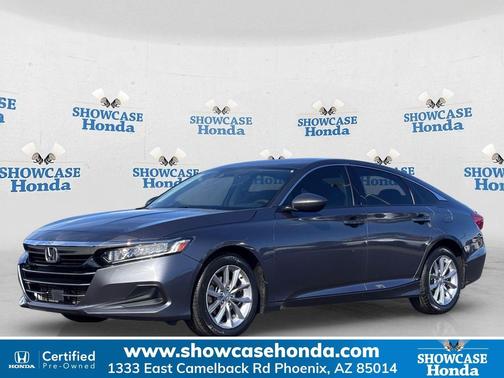 Modern Steel Metallic 2021 Honda Accord LX 1.5T