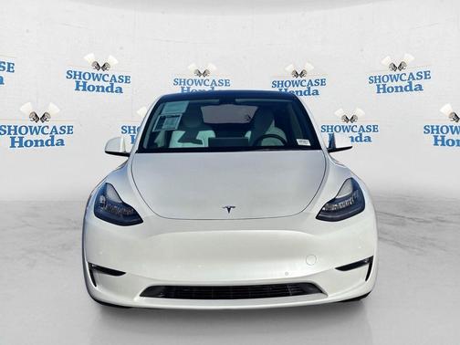 Pearl White Multi-Coat 2021 Tesla Model Y Long Range Dual Motor All-Wheel Drive