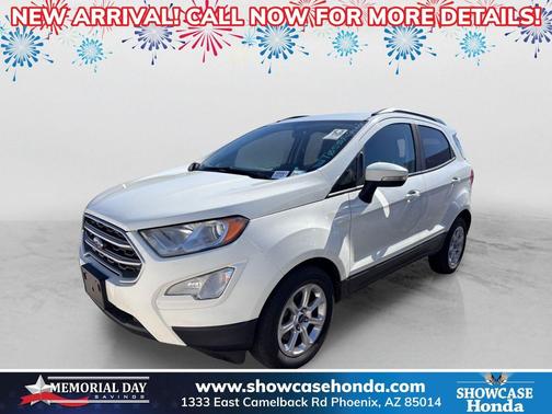 Diamond White 2020 Ford EcoSport SE SUV