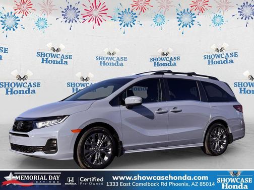 Sonic Gray Pearl 2025 Honda Odyssey Touring