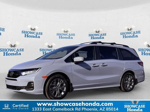 Sonic Gray Pearl 2025 Honda Odyssey Touring