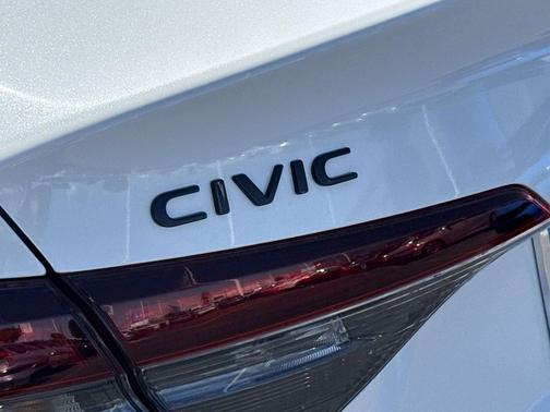 Platinum White Pearl 2026 Honda Civic Hybrid Sport Touring