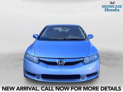 Alabaster Silver 2009 Honda Civic LX