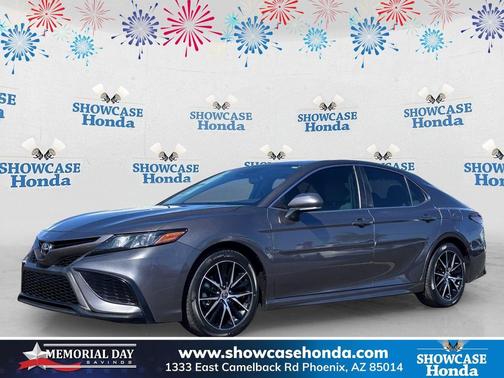 Predawn Gray Mica 2021 Toyota Camry SE