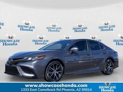 Predawn Gray Mica 2021 Toyota Camry SE