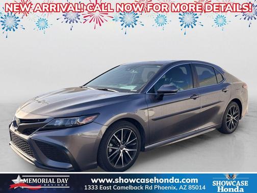 Predawn Gray Mica 2021 Toyota Camry SE