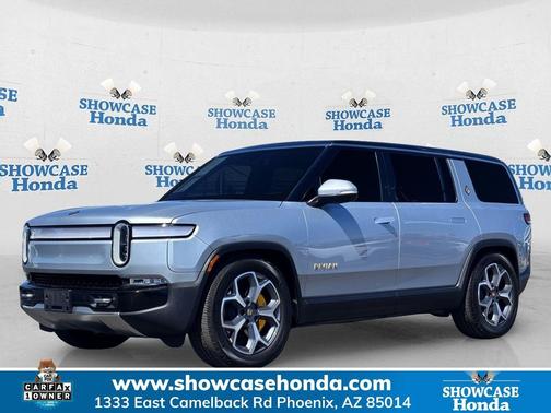 Glacier White 2023 Rivian R1S Adventure