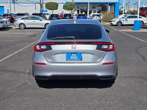 Solar Silver 2025 Honda Civic Sport