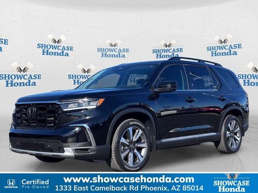 Crystal Black Pearl 2024 Honda Pilot Elite