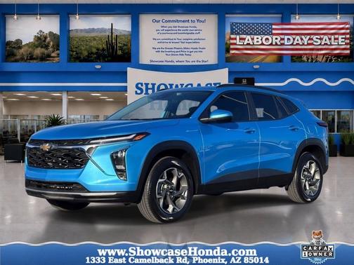 Marina Blue Metallic 2025 Chevrolet Trax LT