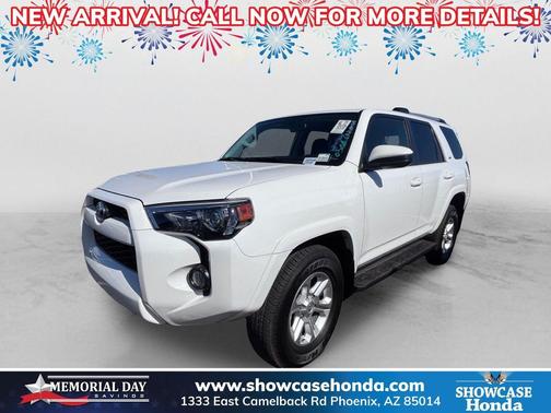 Super White 2019 Toyota 4Runner SR5