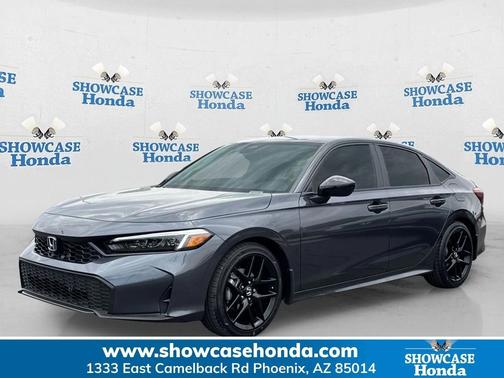 Meteorite Gray 2026 Honda Civic Sport