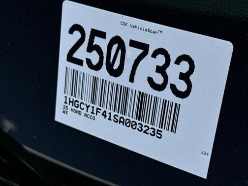 2025 Honda Accord Sport SE 1.5T
