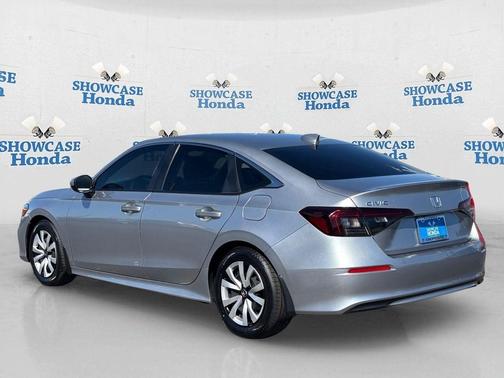 Solar Silver 2026 Honda Civic LX