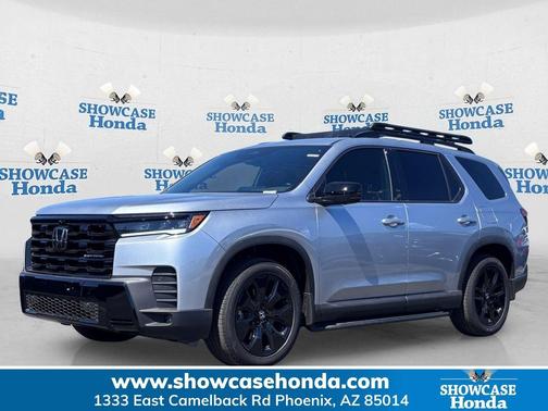 Solar Silver 2026 Honda Pilot Black Edition