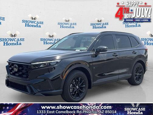 Crystal Black Pearl 2026 Honda CR-V Hybrid Sport-L AWD