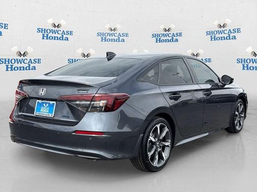Meteorite Gray 2026 Honda Civic Hybrid Sport Touring