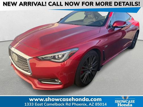 2017 INFINITI Q60 3.0t Red Sport 400