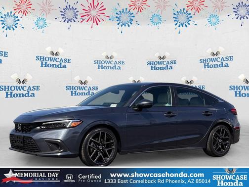 Gray 2023 Honda Civic Sport Touring