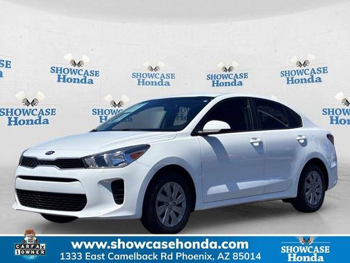 Clear White 2020 Kia Rio LX