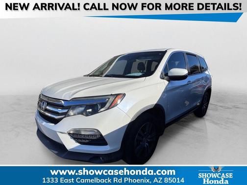 White Diamond Pearl 2016 Honda Pilot EX-L