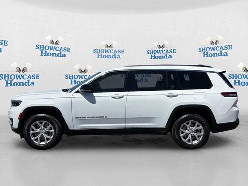 Bright White Clearcoat 2021 Jeep Grand Cherokee L Limited