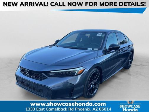 Gray 2026 Honda Civic Sport