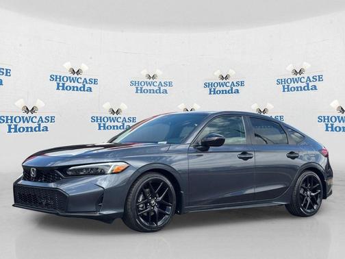 Gray 2026 Honda Civic Sport