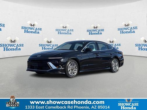Onyx Black 2024 Hyundai SONATA Hybrid SE Sedan