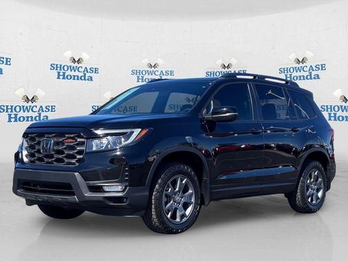 Crystal Black Pearl 2025 Honda Passport AWD TrailSport